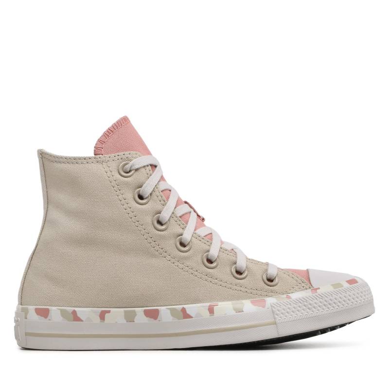 Sneakers aus Stoff Converse Ctas Hi A02876C Beige von Converse