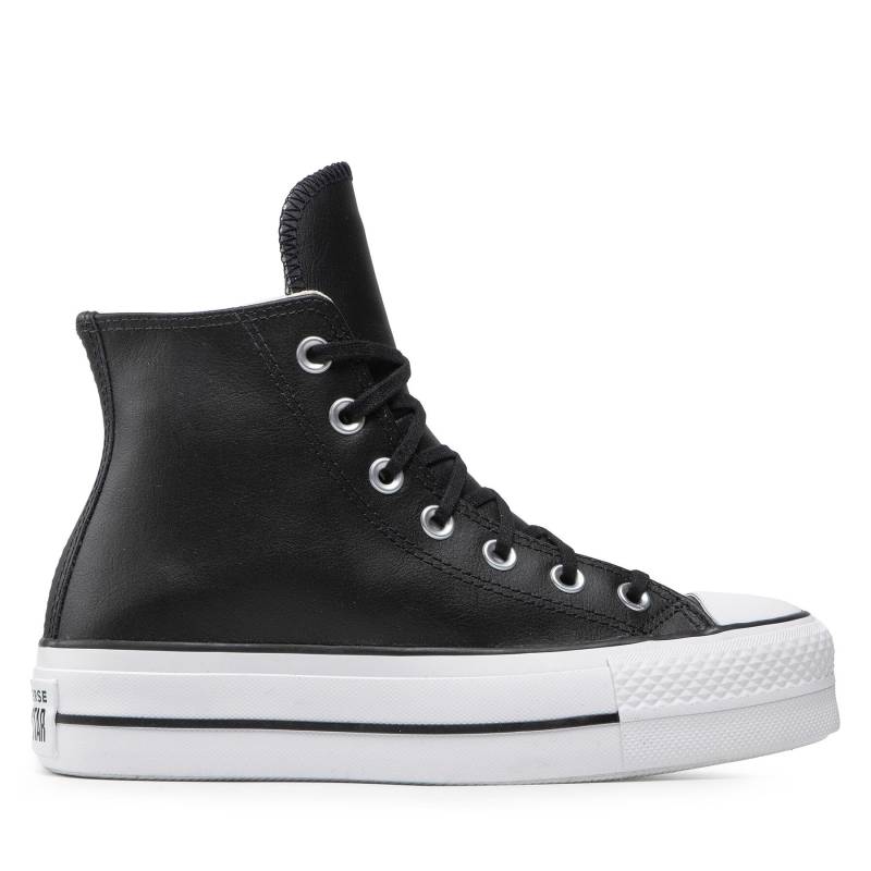 Sneakers aus Stoff Converse Ctas Lift Clean Hi 561675C Schwarz von Converse