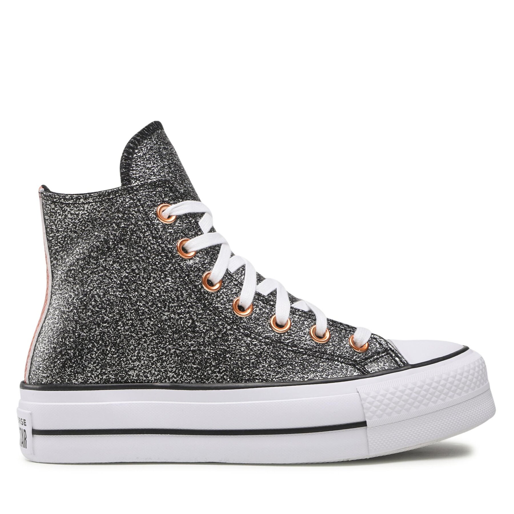 Sneakers aus Stoff Converse Ctas Lift Hi A01301C Grau Sneakers aus Stoff Converse Ctas Lift Hi A01301C Grau von Converse
