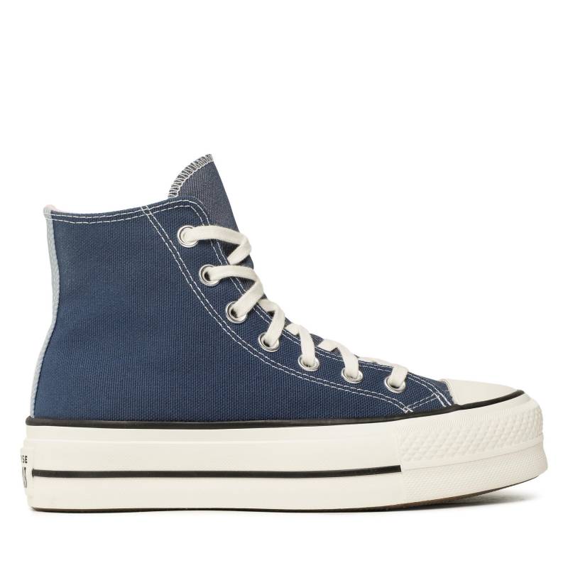 Sneakers aus Stoff Converse Ctas Lift Hi A03821C Dunkelblau von Converse