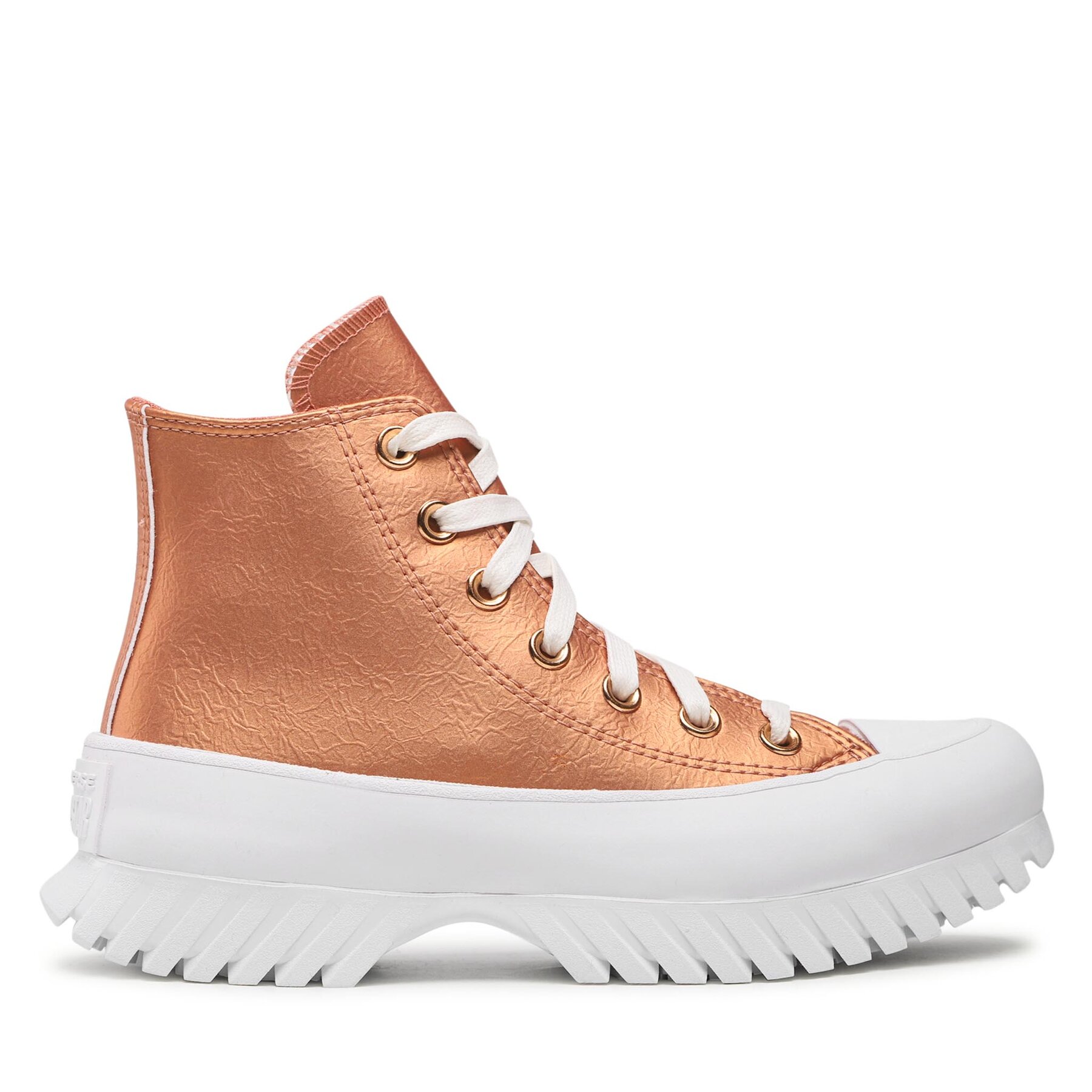 Sneakers aus Stoff Converse Ctas Lugged 2.0 Hi A01304C Orange von Converse