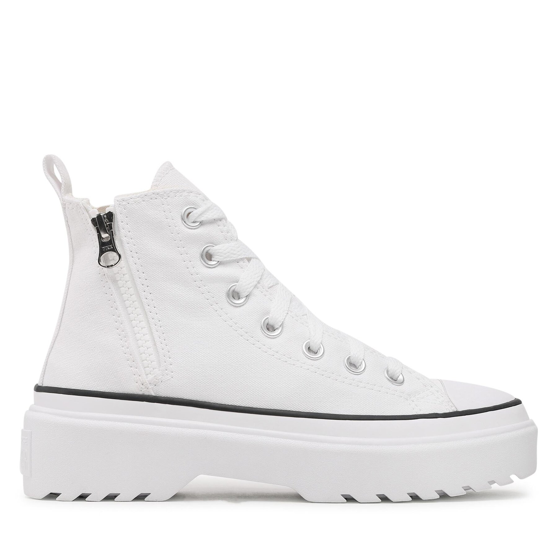 Sneakers aus Stoff Converse Ctas Lugged Lift Hi A03012C Weiß von Converse