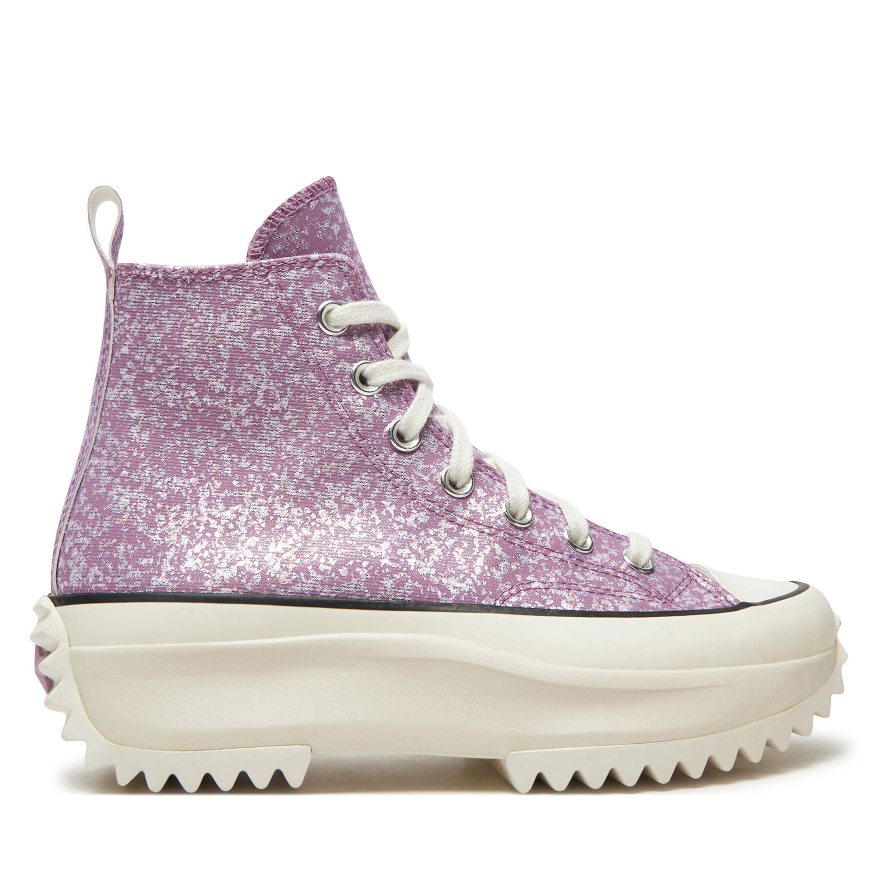 Sneakers aus Stoff Converse Run Star Hike Platform Glitter A10096C Rosa von Converse