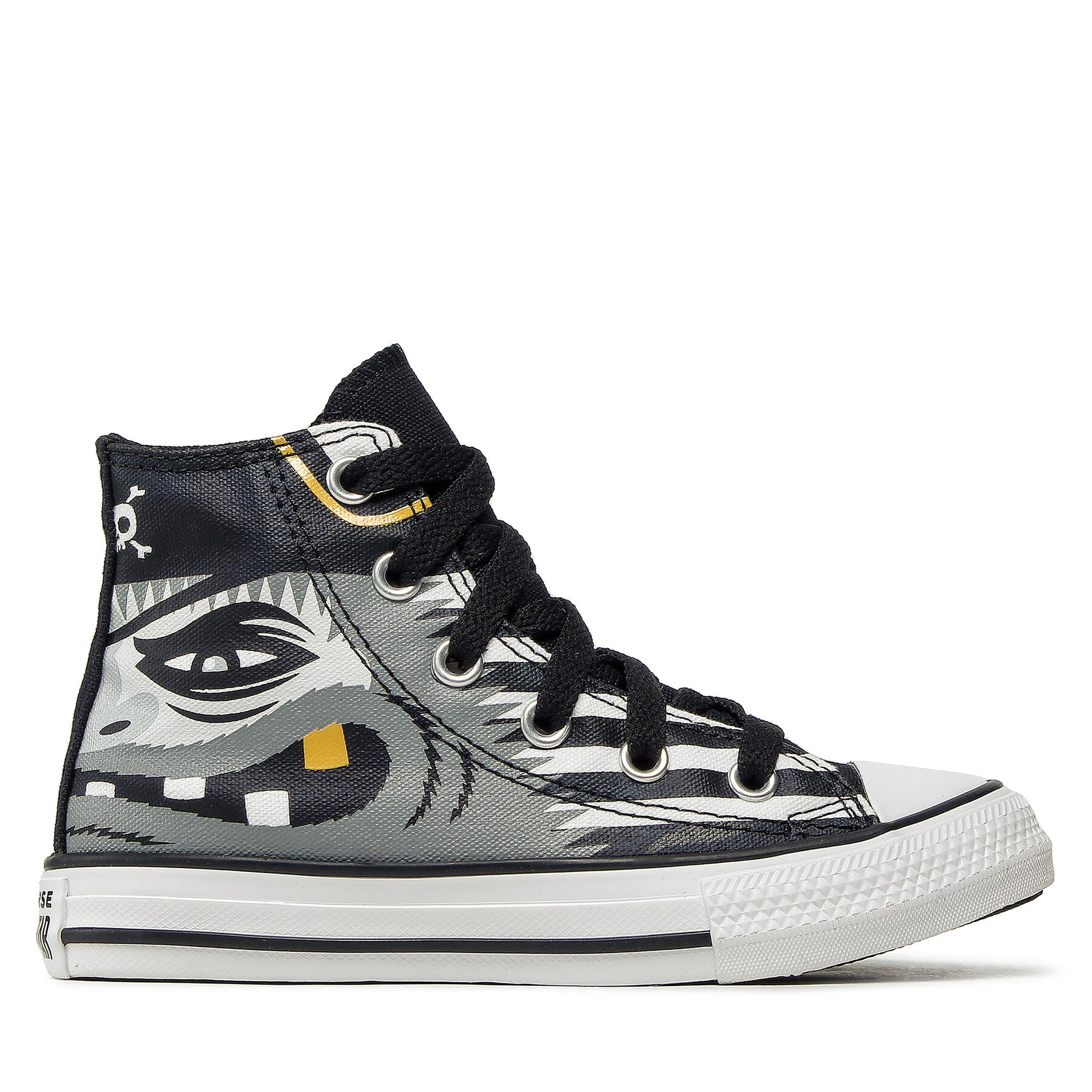 Sneakers aus Stoff Converse Ctas Hi 372729C Grau von Converse