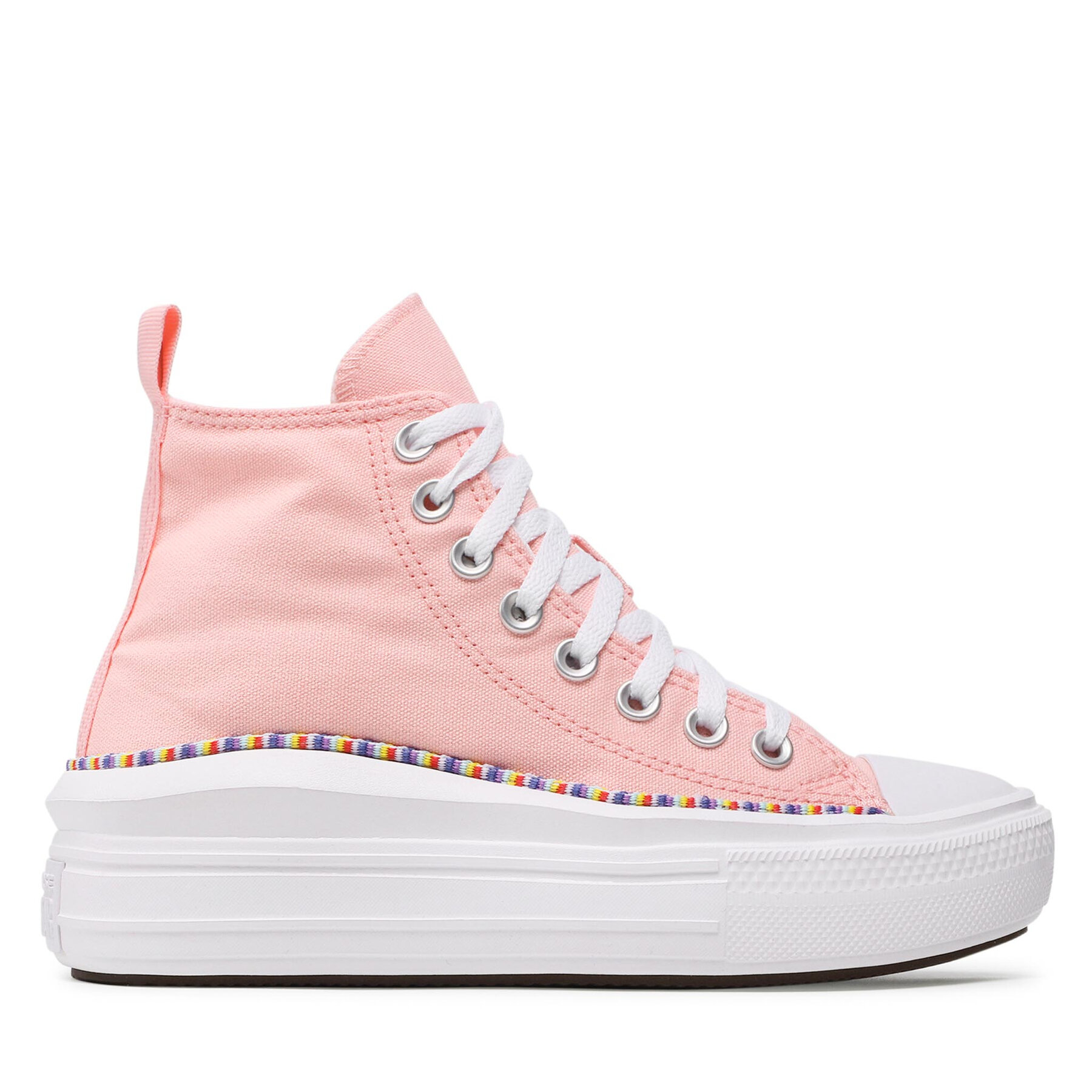 Sneakers aus Stoff Converse Ctas Move Hi 272853C Rosa von Converse