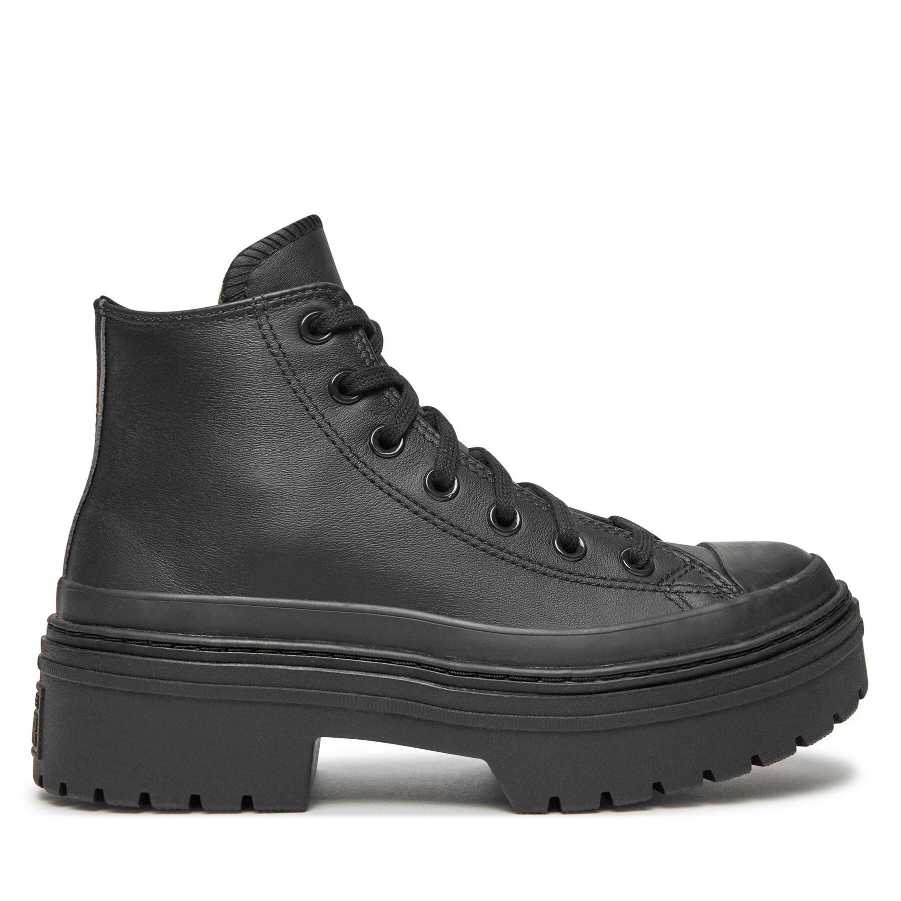 Stiefeletten Converse Chuck Taylor All Star Lugged Heel Leather Platform A10369C Schwarz von Converse