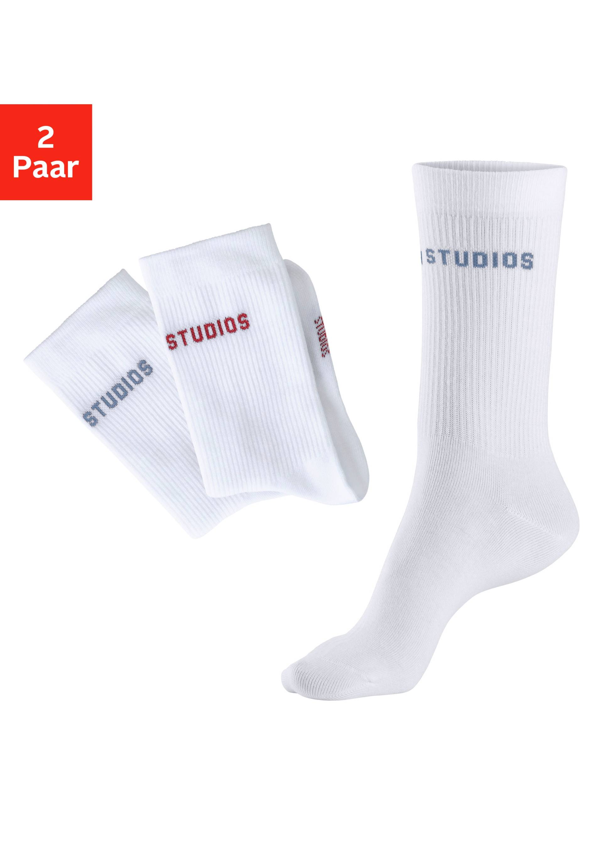 Copenhagen Studios Tennissocken, (Packung, 2 Paar), ohne Frottee von Copenhagen Studios