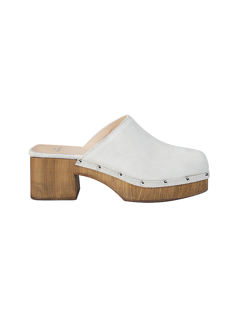 COPENHAGEN Pantoletten - Clogs SUEDE creme | 41 von Copenhagen