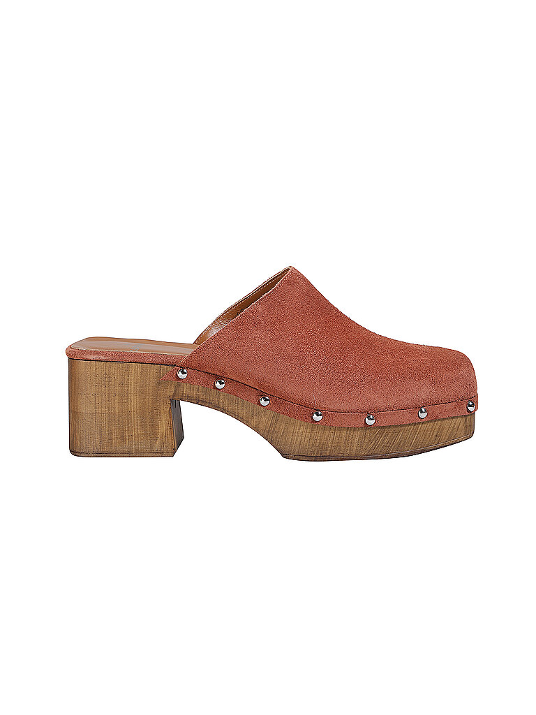 COPENHAGEN Pantoletten - Clogs SUEDE kupfer | 40 von Copenhagen