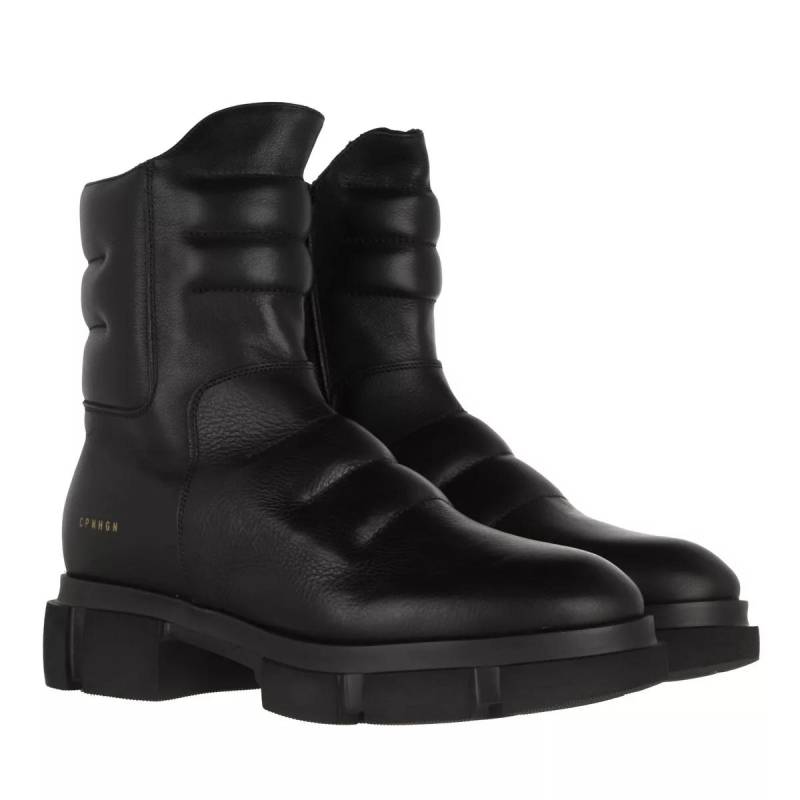 Copenhagen Stiefel & Boots - CPH546 Biker Boot Calf Leather - Gr. 36 (EU) - in Schwarz - für Damen von Copenhagen