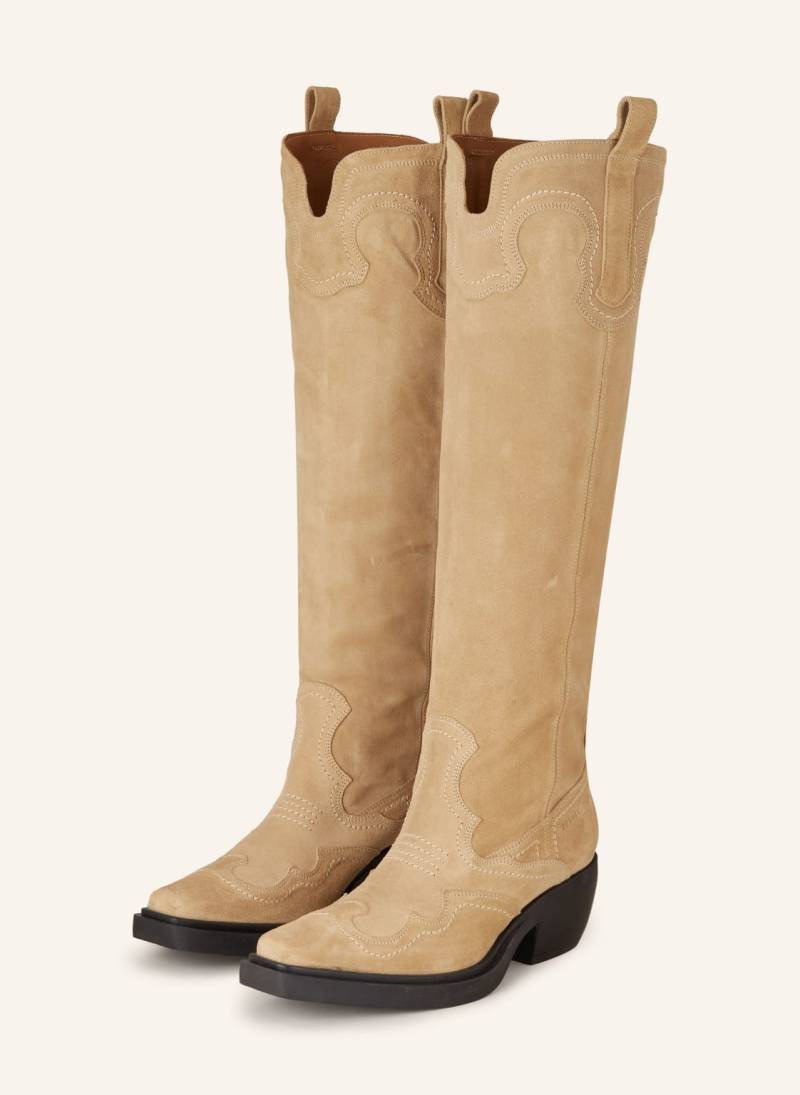 Copenhagen Cowboy Boots cph286 beige von Copenhagen