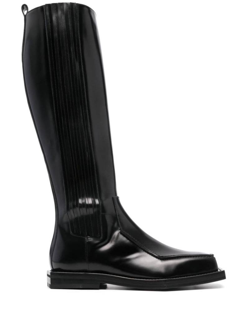 Coperni 3D Vector knee-high boots - Black von Coperni