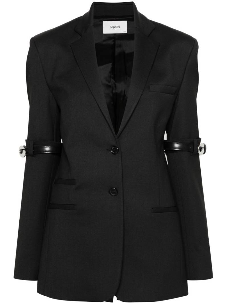 Coperni Hybrid tailored blazer - Black von Coperni