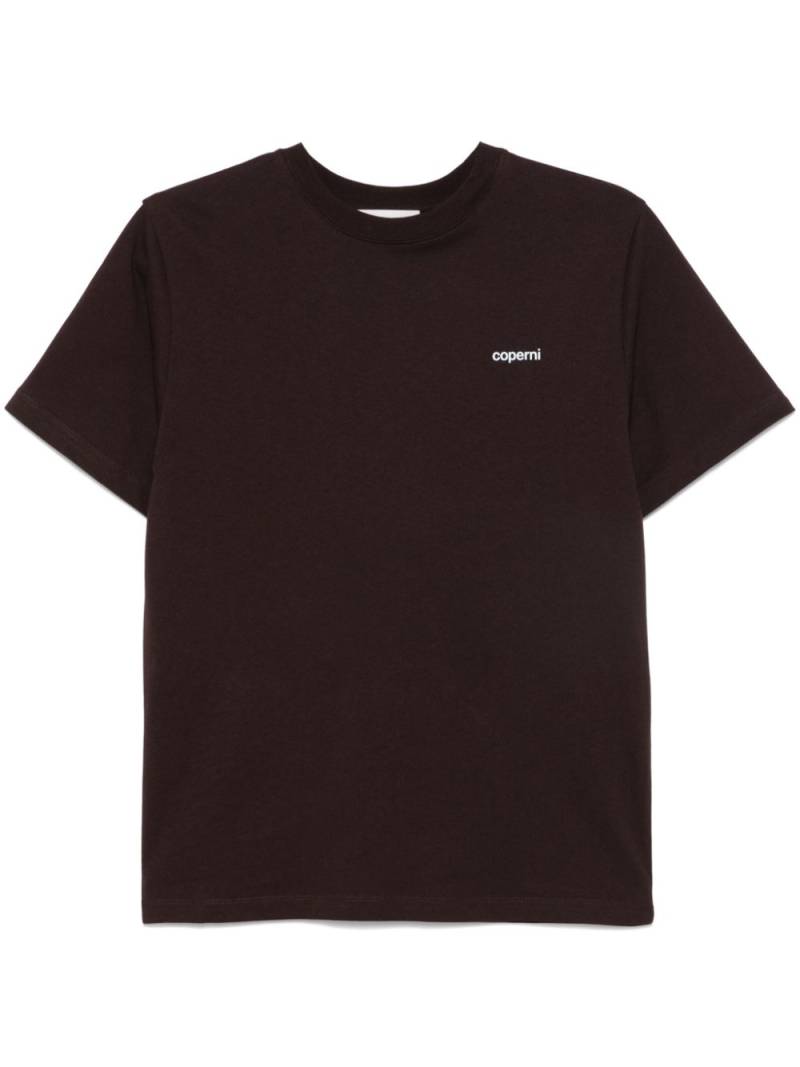 Coperni Logo T-shirt - Brown von Coperni