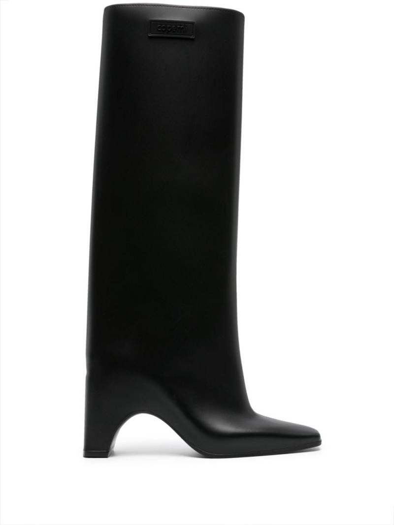 Coperni Rubber Bridge knee-length boots - Black von Coperni