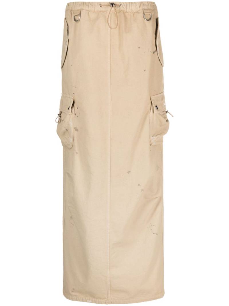 Coperni cargo maxi skirt - Neutrals von Coperni