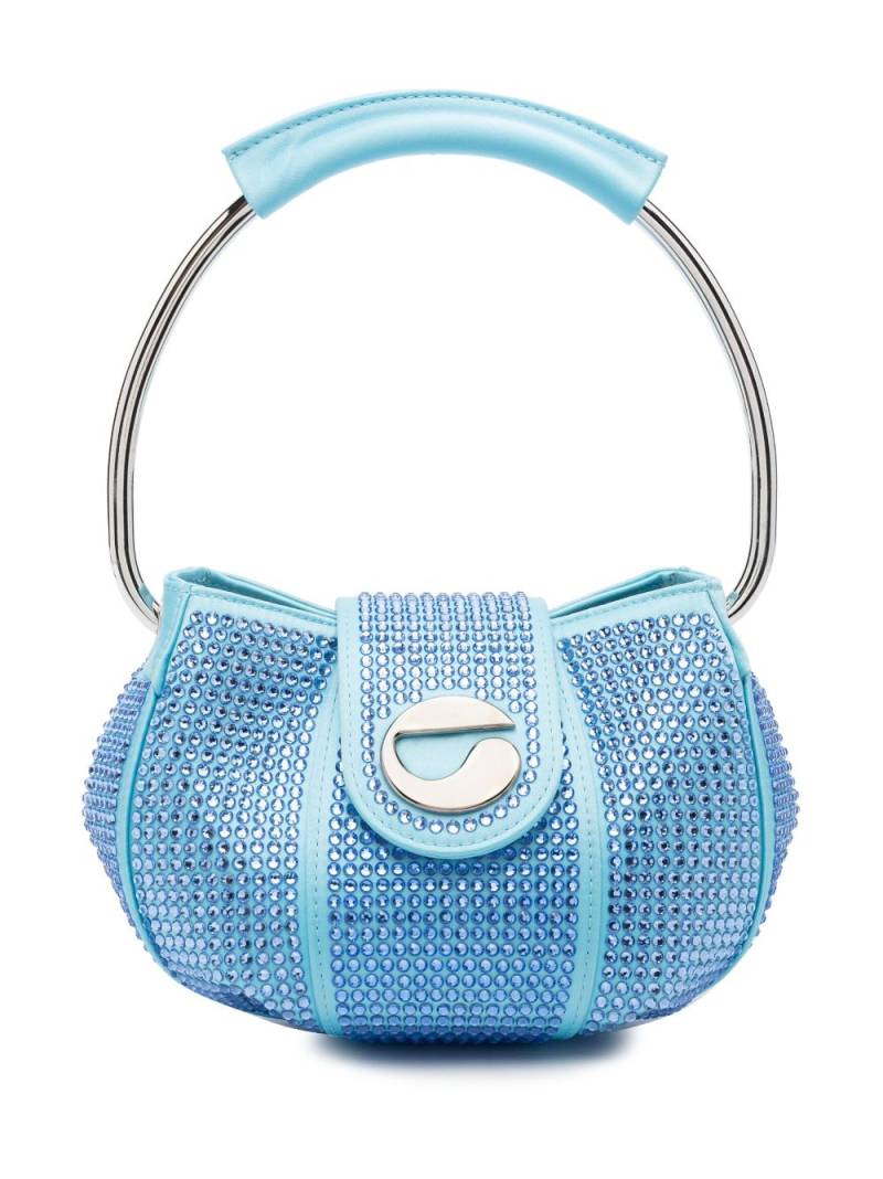 Coperni crystal-embellished tote bag - Blue von Coperni