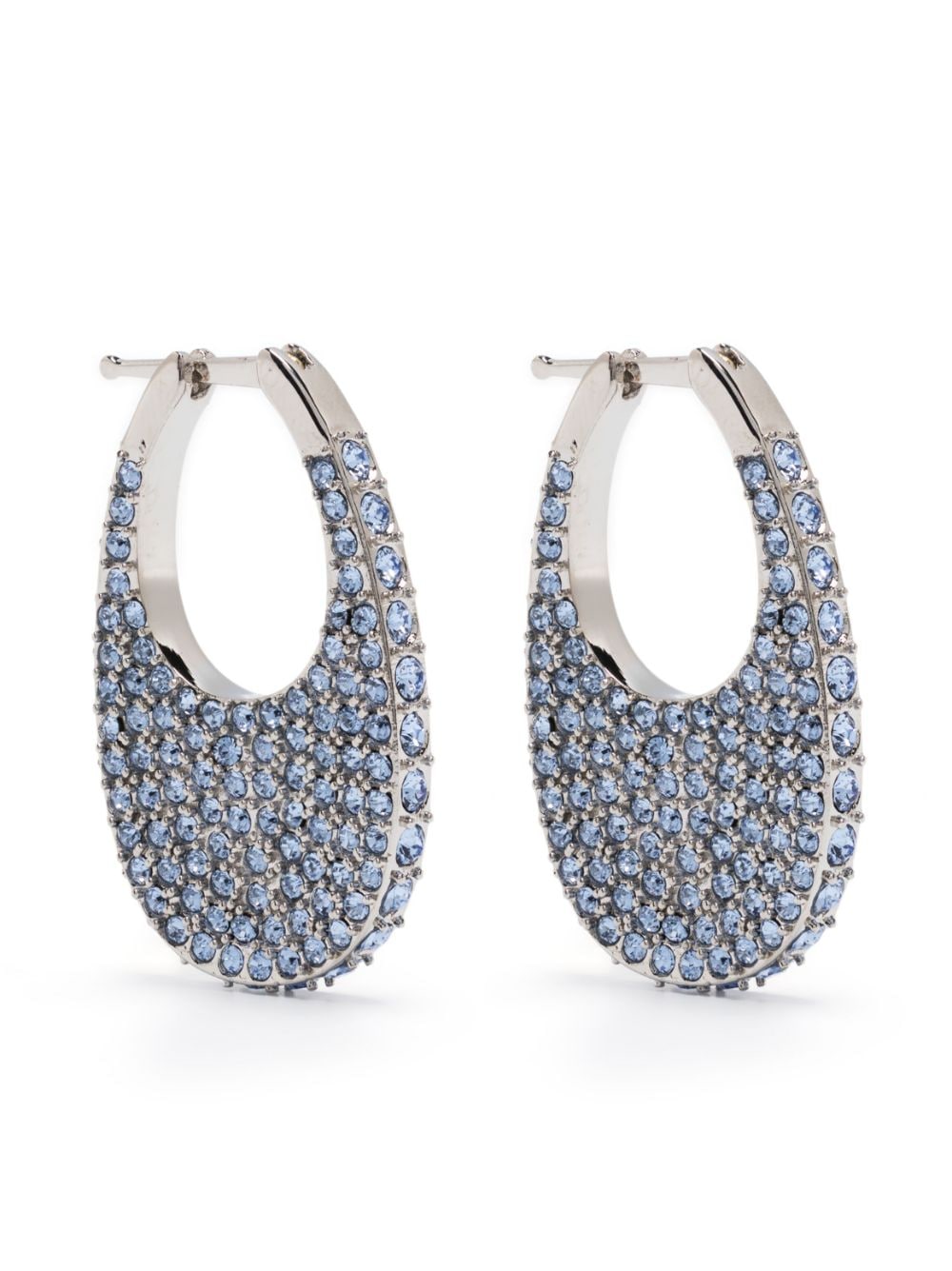 Coperni crystal-embellishment earrings - Silver von Coperni