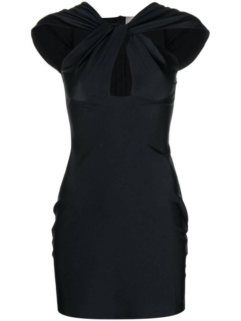 Coperni cut-out sleeveless minidress - Black von Coperni