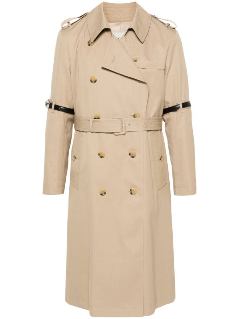 Coperni double-breasted trench coat - Neutrals von Coperni