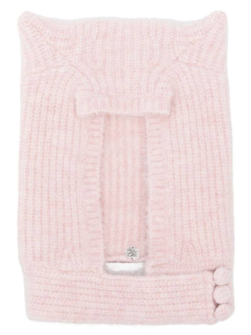 Coperni ears-detailed balaclava - Pink von Coperni