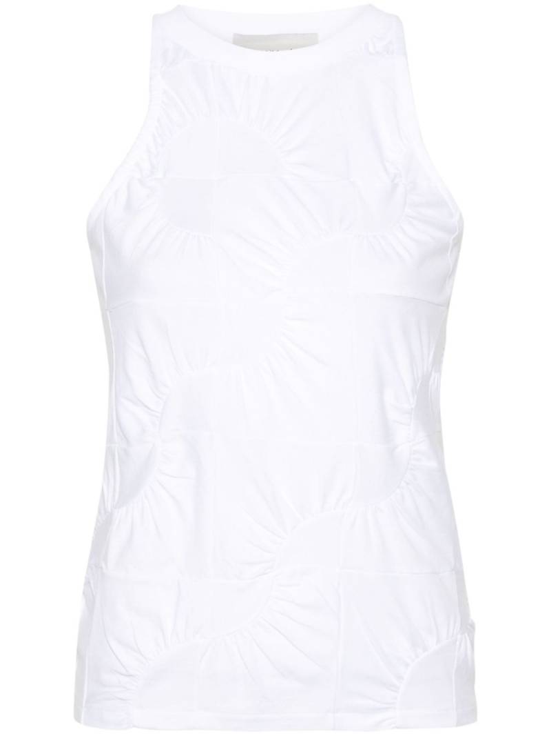 Coperni gathered-detail tank top - White von Coperni