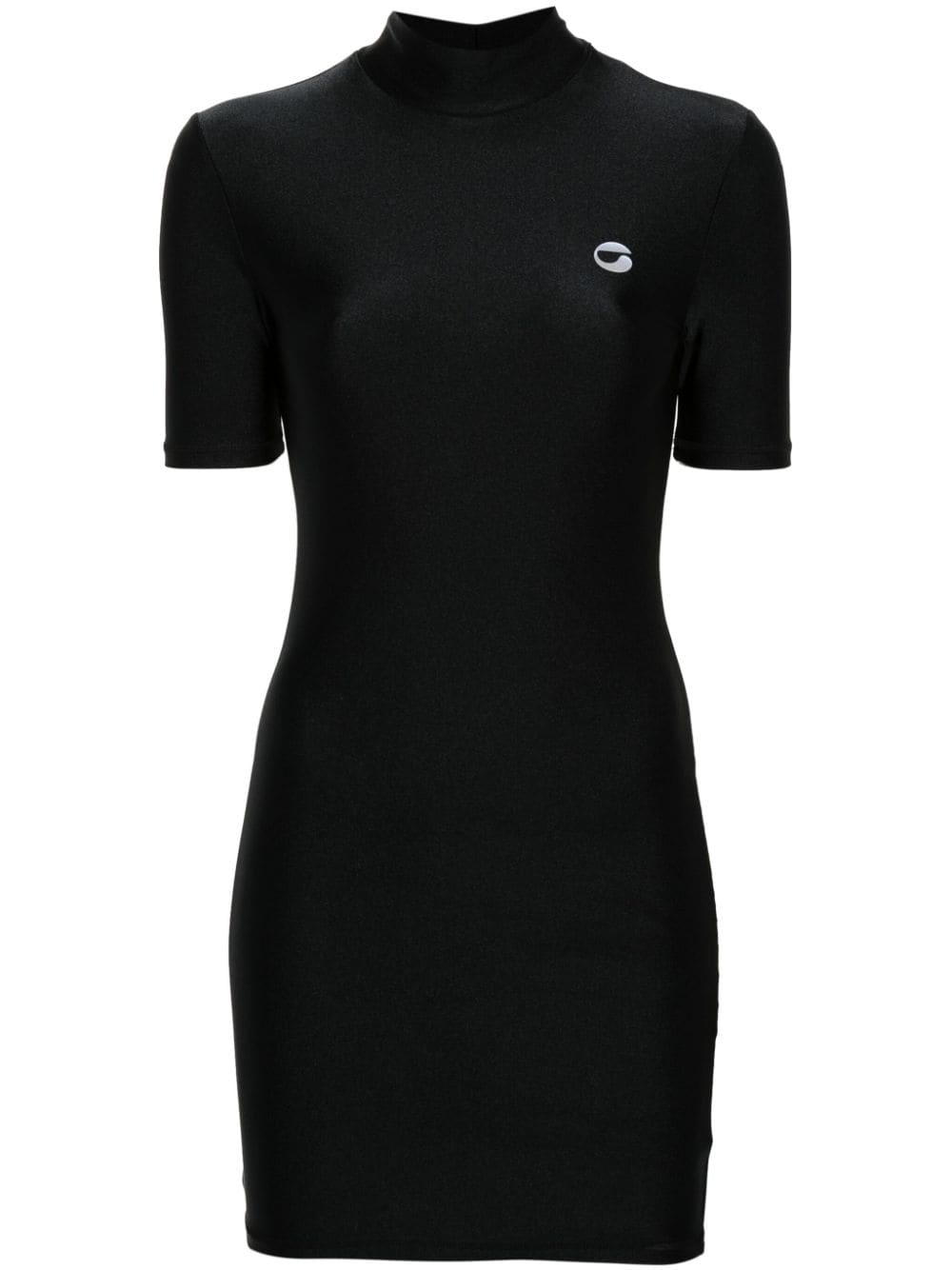 Coperni high-neck mini dress - Black von Coperni