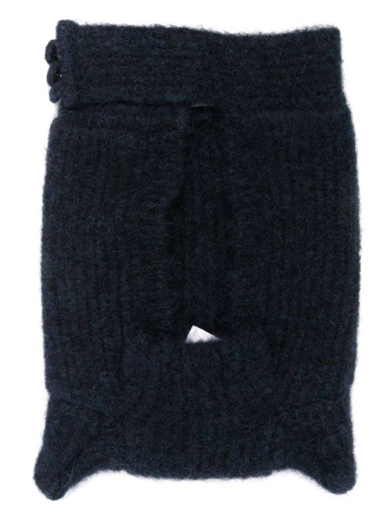 Coperni horn-detail balaclava - Blue von Coperni