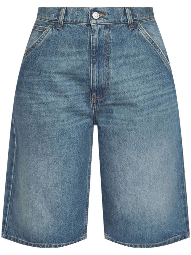 Coperni knee-length denim shorts - Blue von Coperni