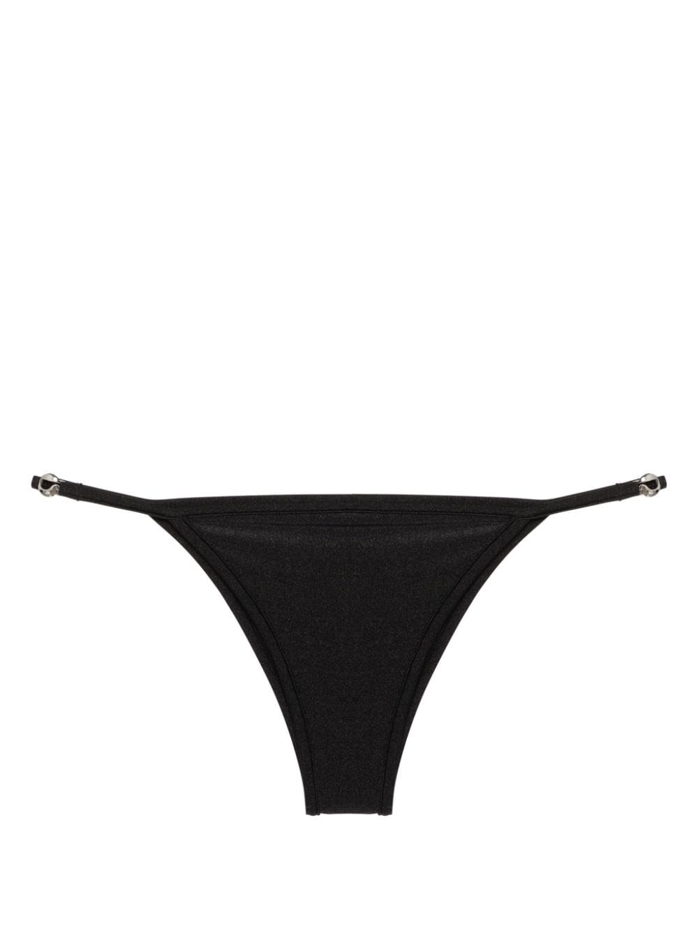 Coperni logo-plaque bikini bottoms - Black von Coperni