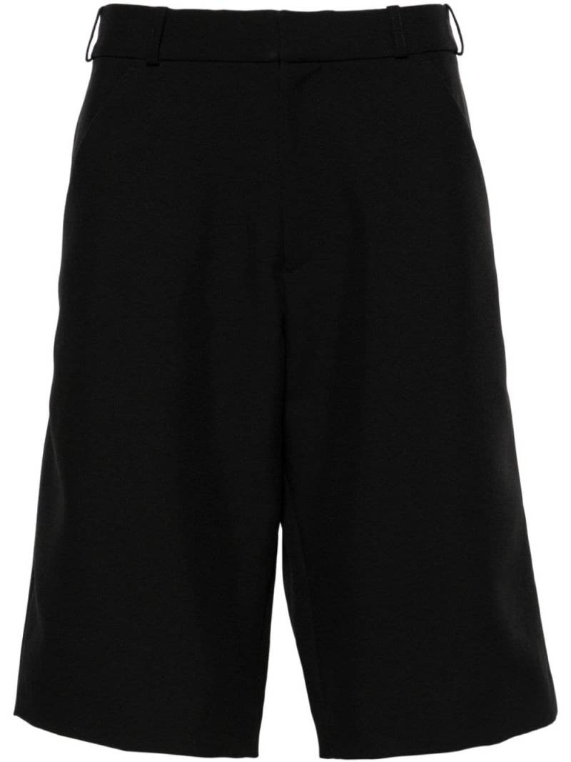 Coperni logo-plaque tailored bermuda shorts - Black von Coperni