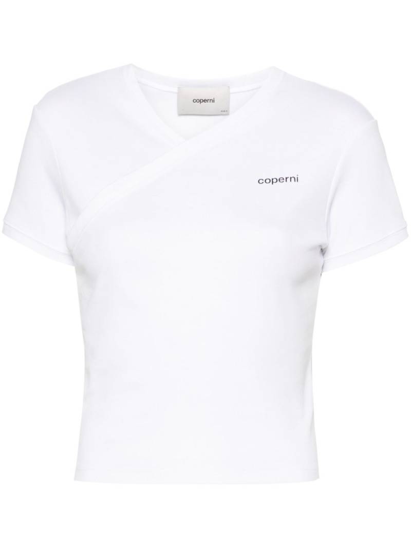 Coperni logo-print T-shirt - White von Coperni