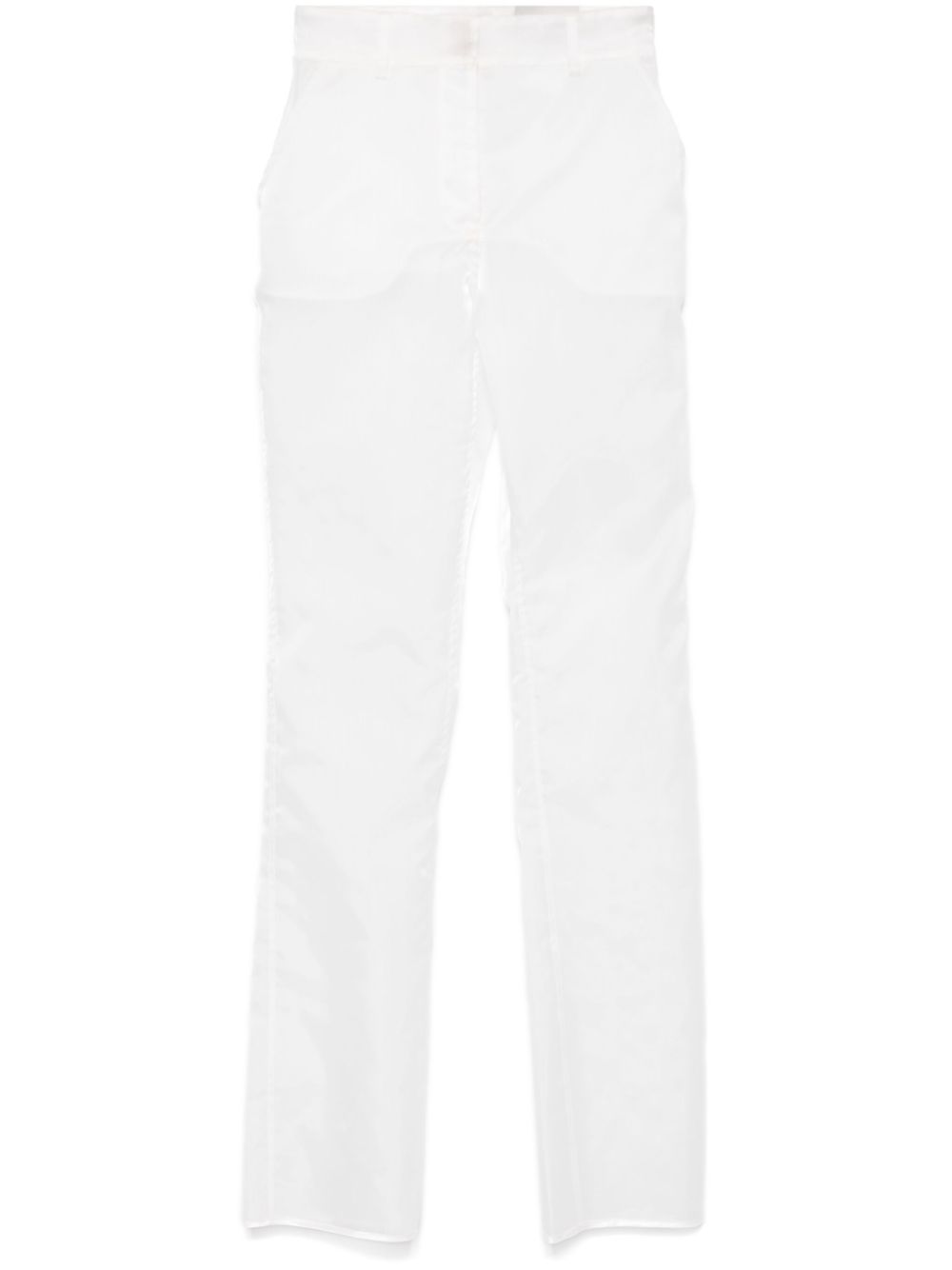 Coperni organza trousers - White von Coperni