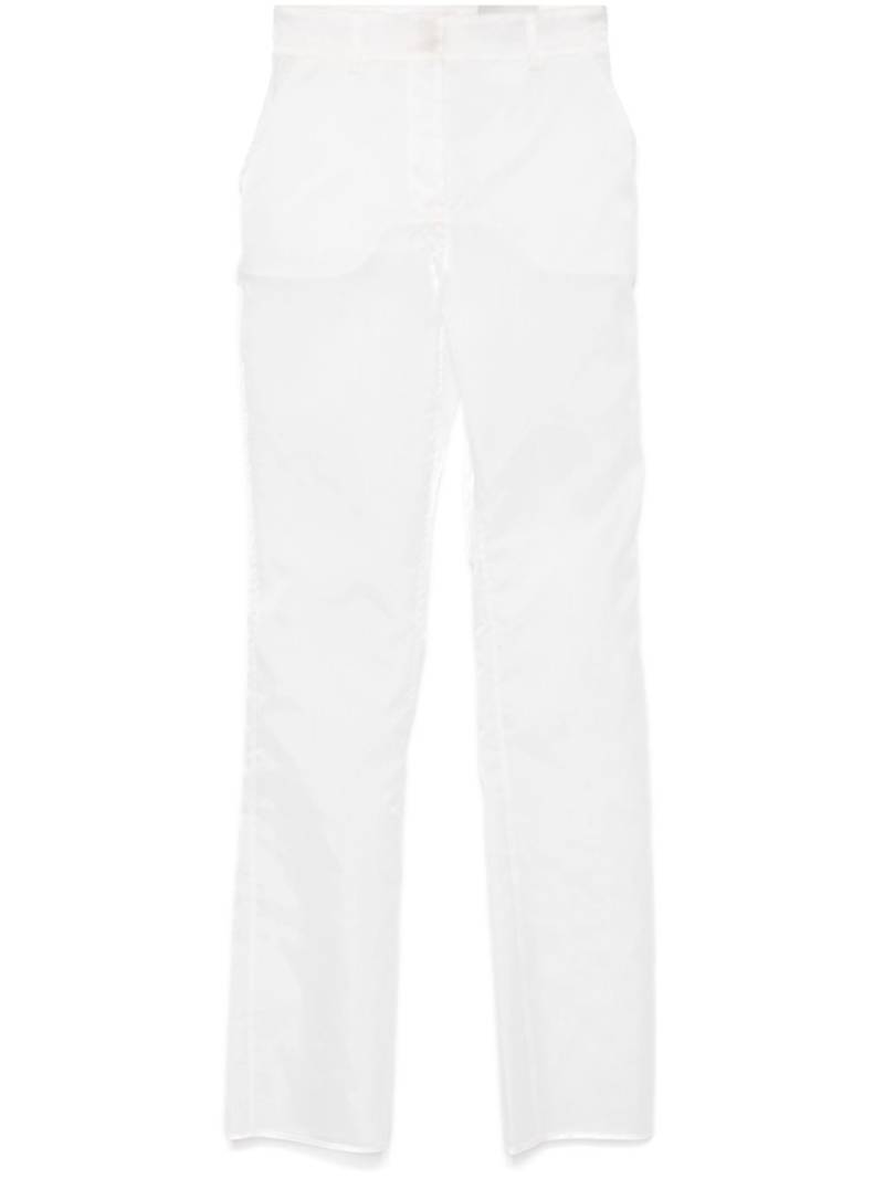 Coperni organza trousers - White von Coperni