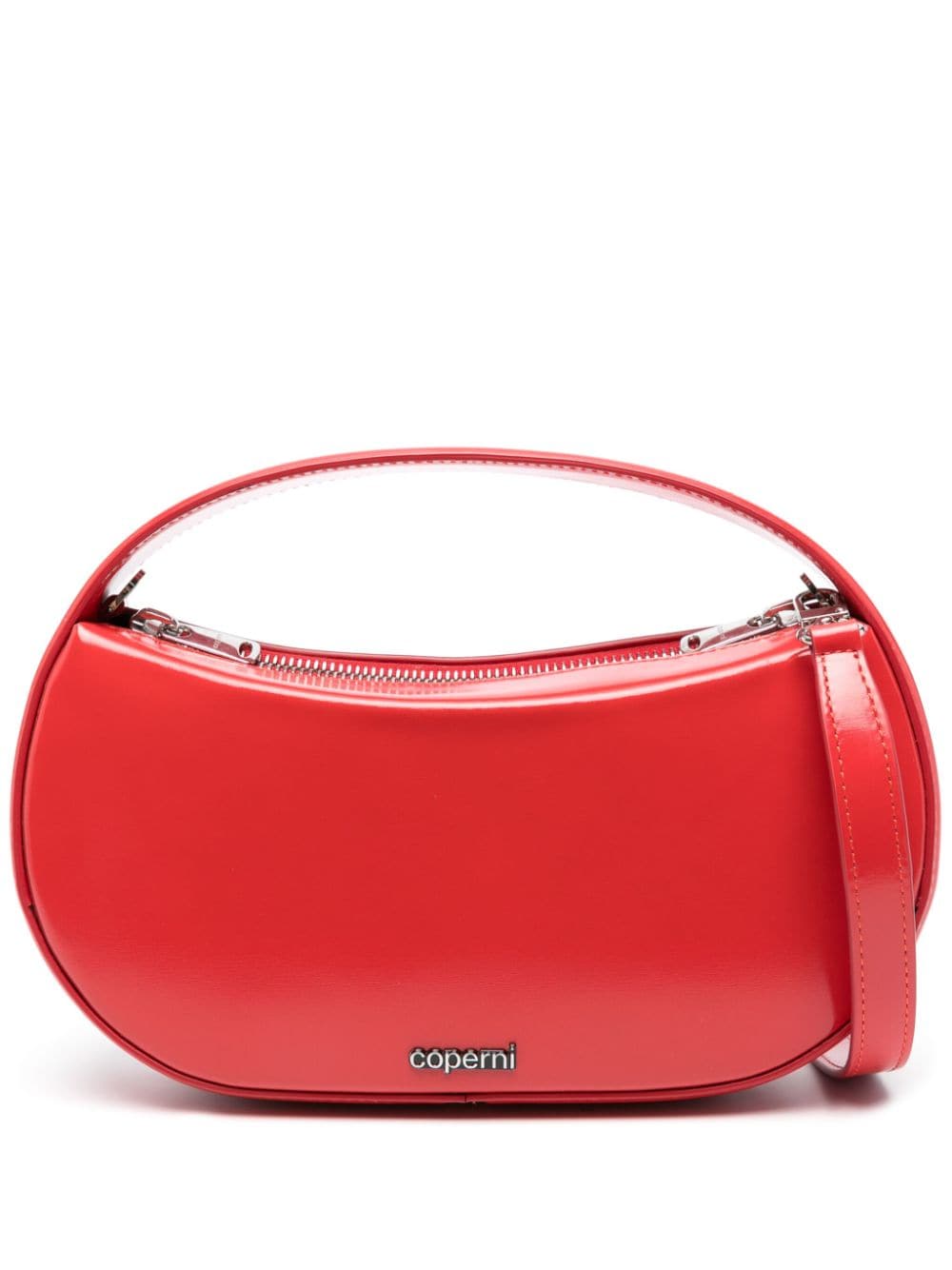 Coperni small Gloss Sound Swipe tote bag - Red von Coperni