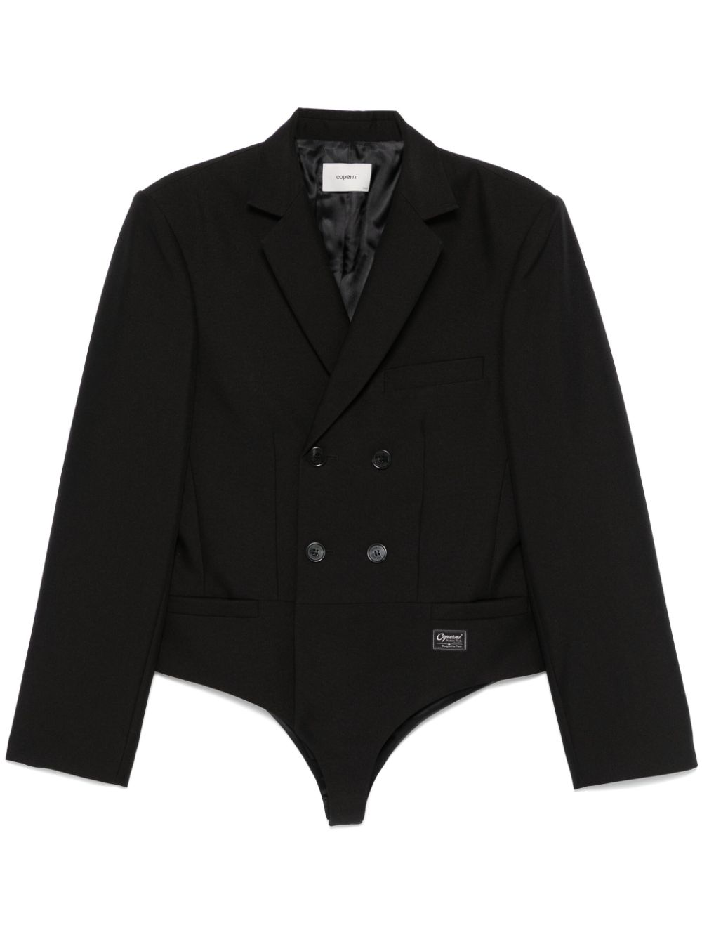 Coperni tailored body jacket - Black von Coperni