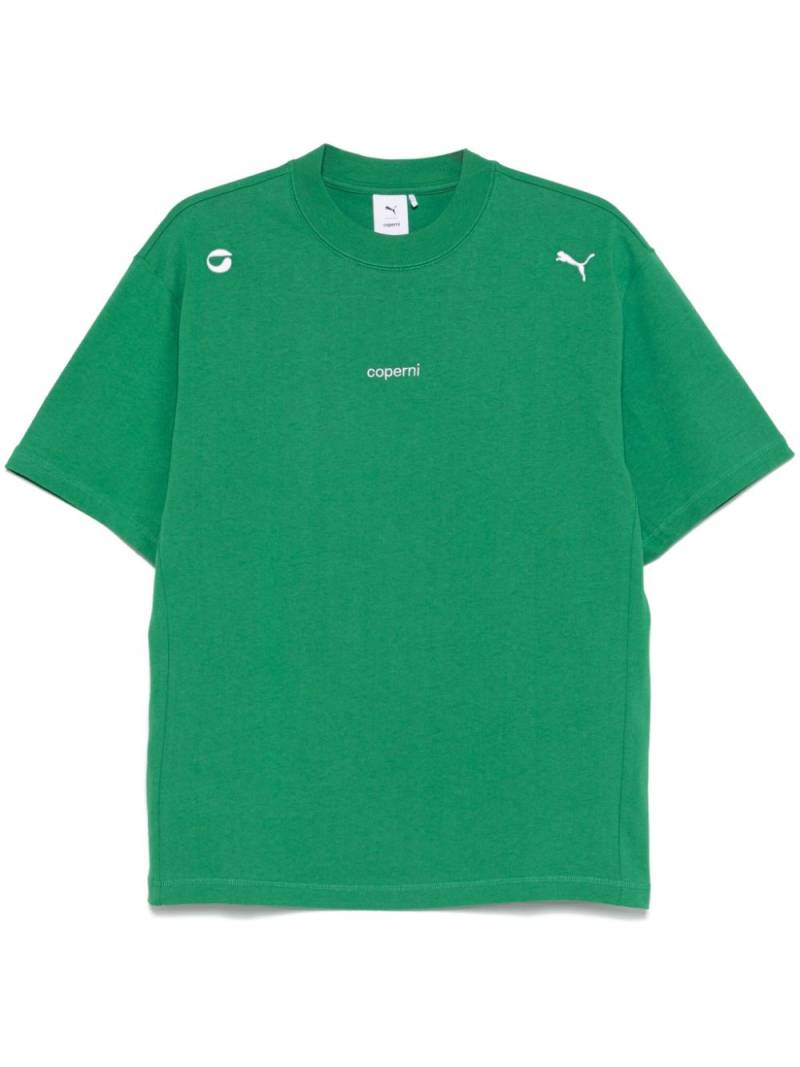 Coperni x Puma logo-embroidered T-shirt - Green von Coperni