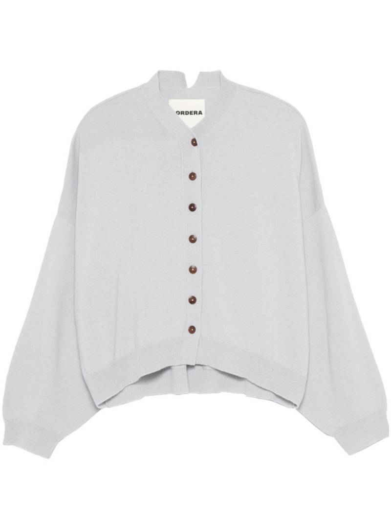 Cordera merino-wool cardigan - Grey von Cordera