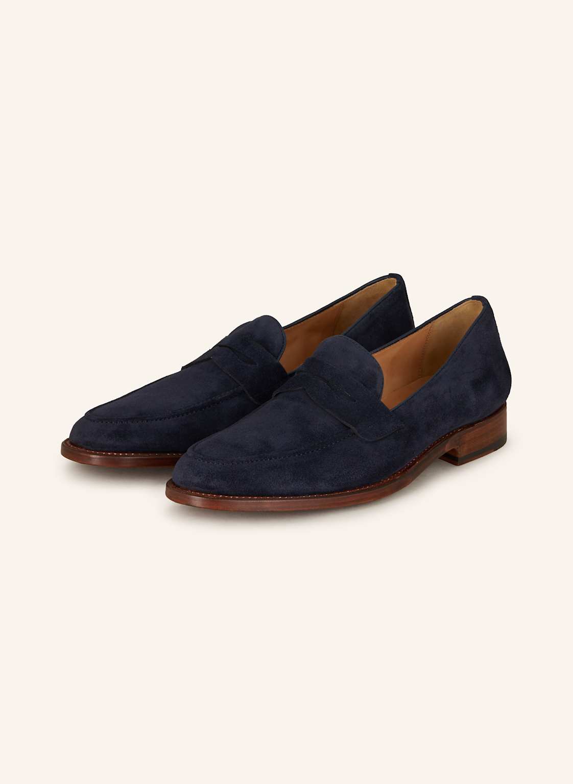 Cordwainer Penny-Loafer blau