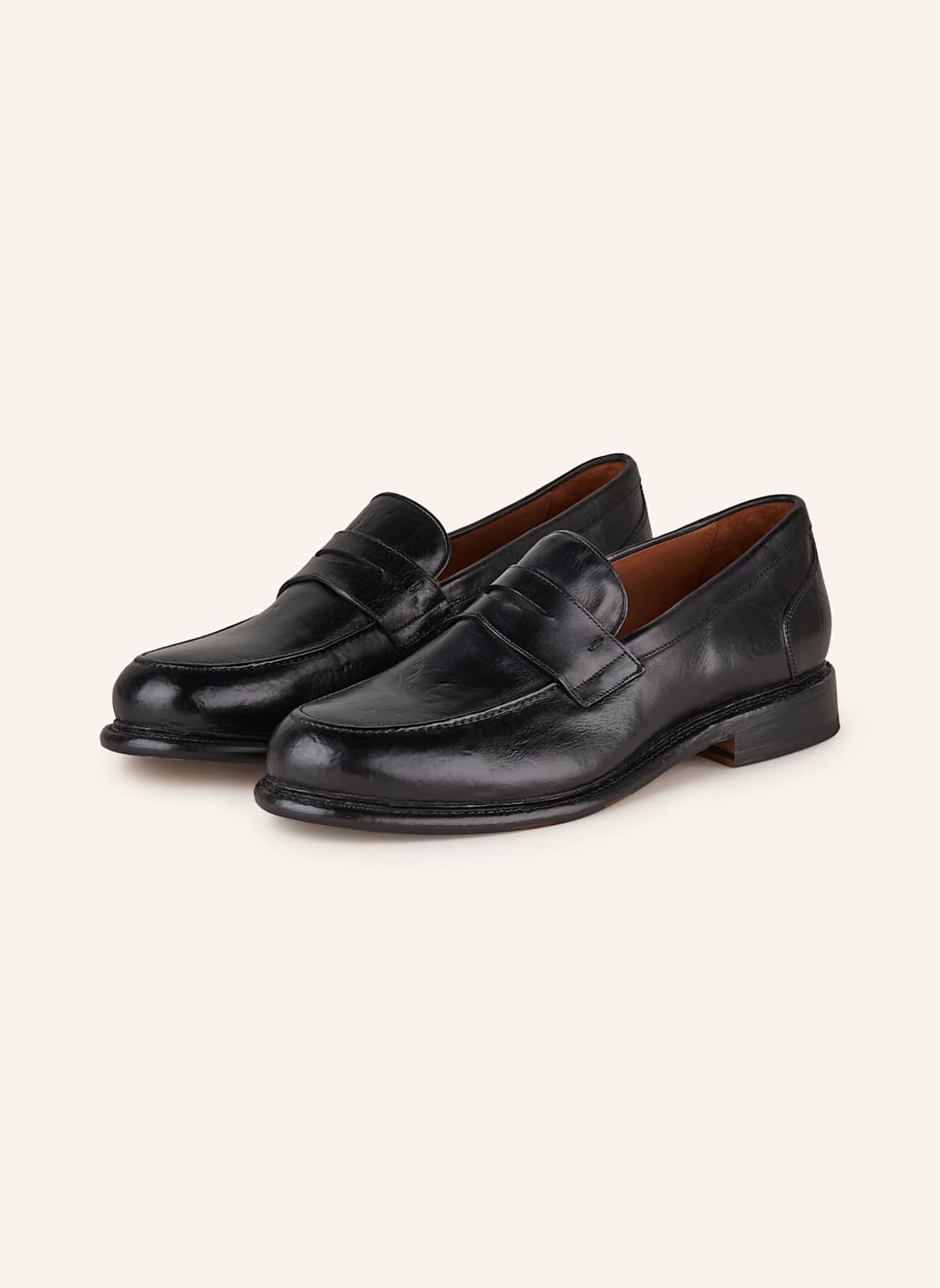 Cordwainer Penny-Loafer schwarz Cordwainer Penny-Loafer schwarz von Cordwainer