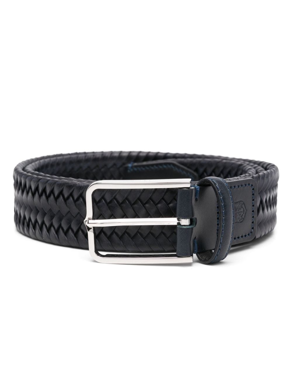 Corneliani braided belt - Blue von Corneliani