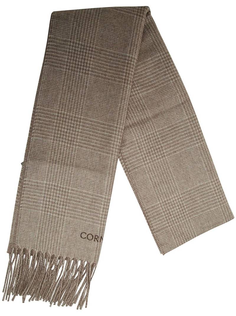 Corneliani checked scarf - Neutrals von Corneliani