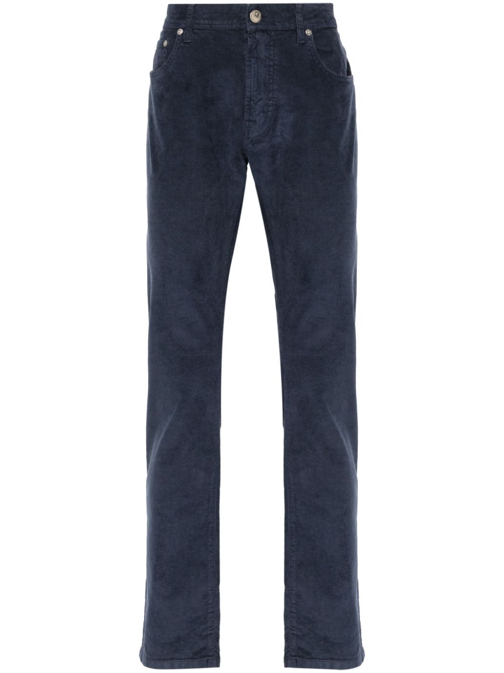 Corneliani corduroy trousers - Blue von Corneliani