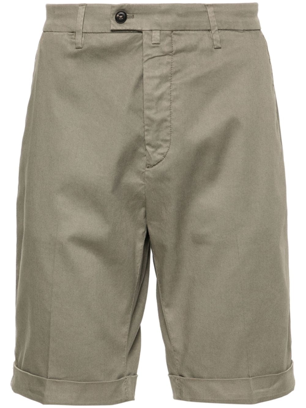 Corneliani cotton chino shorts - Grey von Corneliani