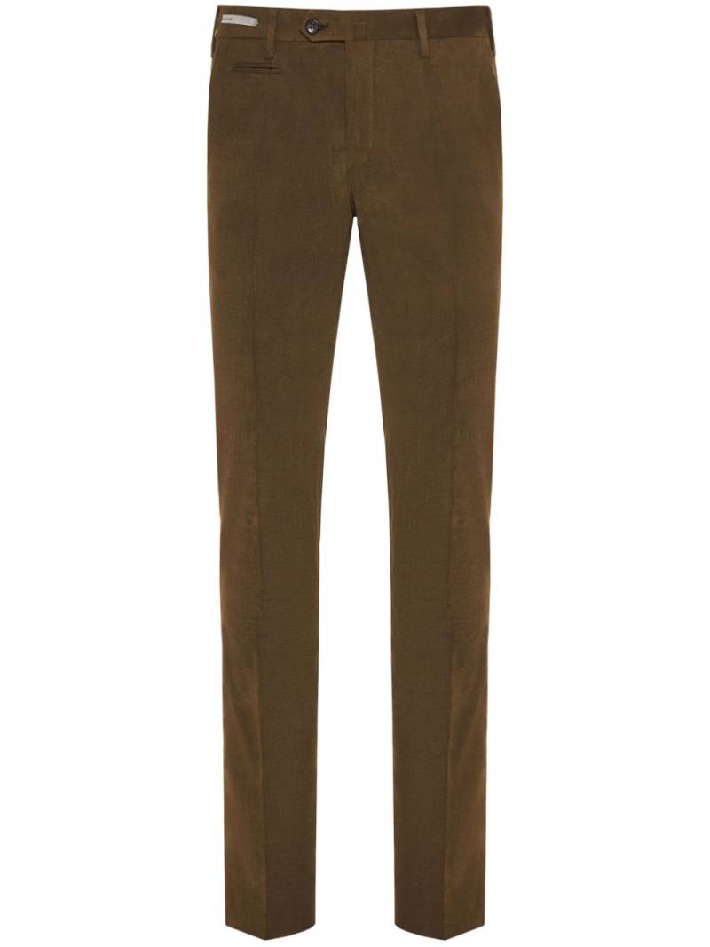 Corneliani cotton tapered trousers - Brown von Corneliani