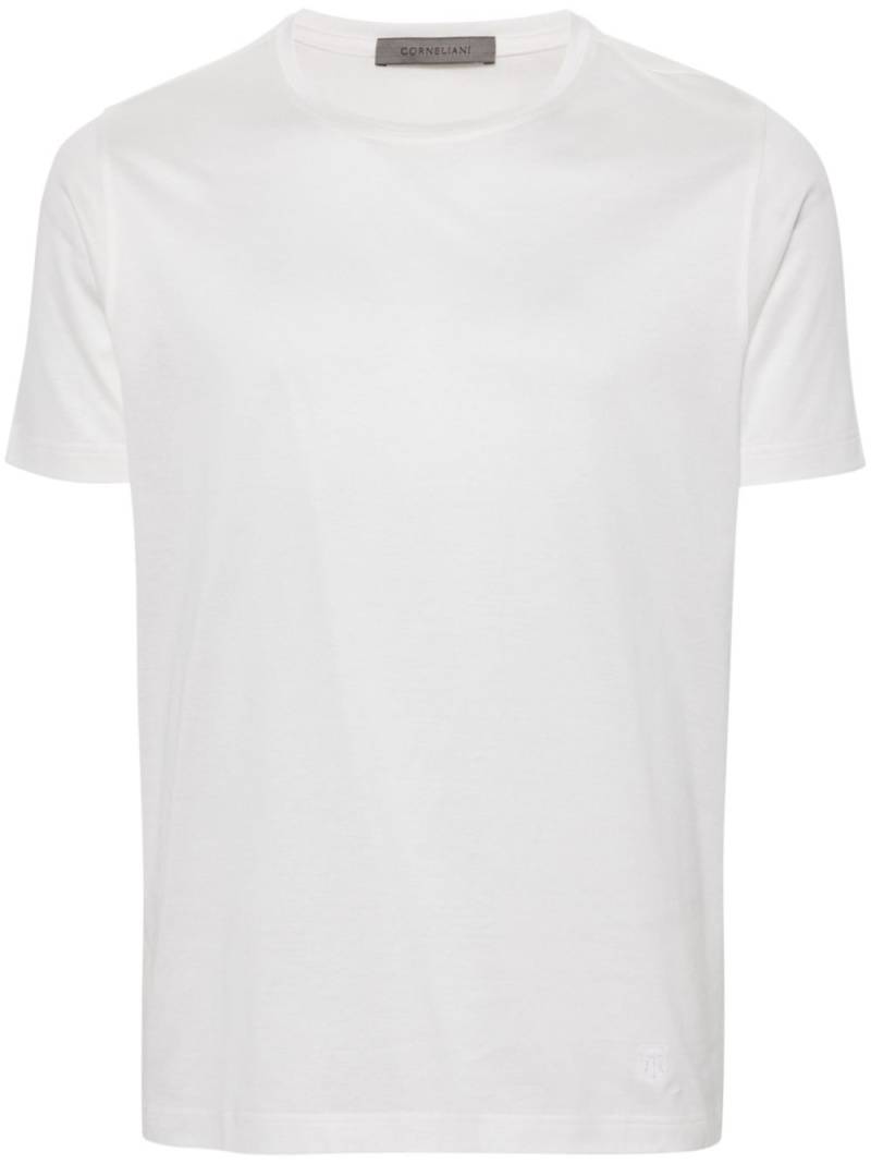 Corneliani crew-neck cotton T-shirt - White von Corneliani