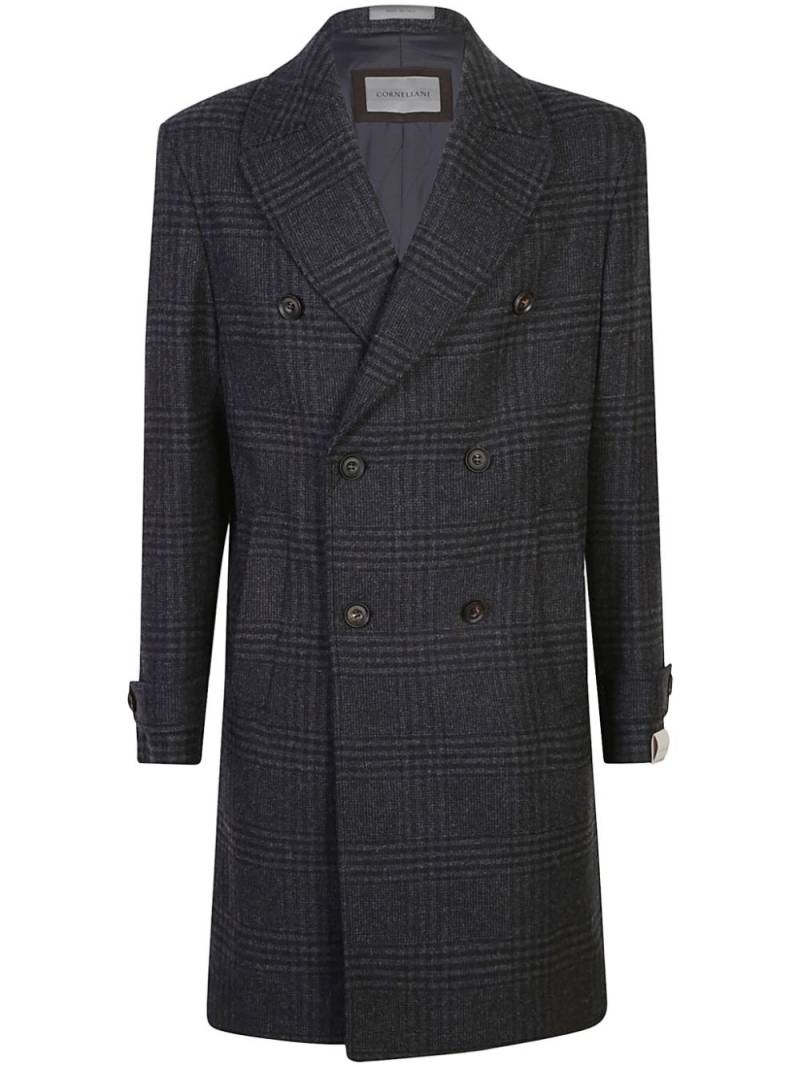 Corneliani double-breasted coat - Grey von Corneliani