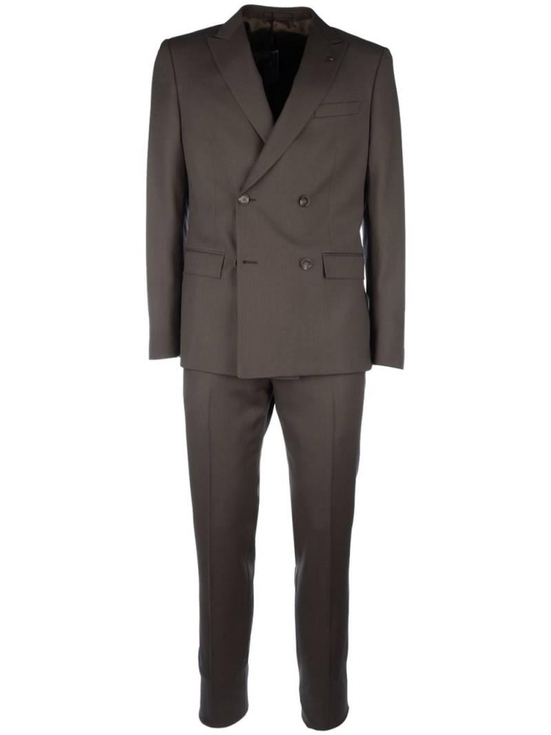 Corneliani double-breasted suit - Brown von Corneliani