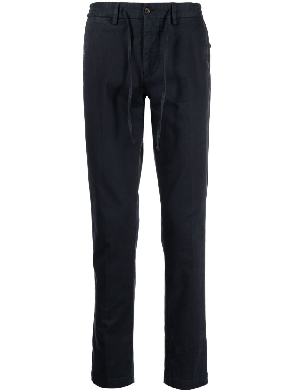 Corneliani drawstring tapered trousers - Blue von Corneliani