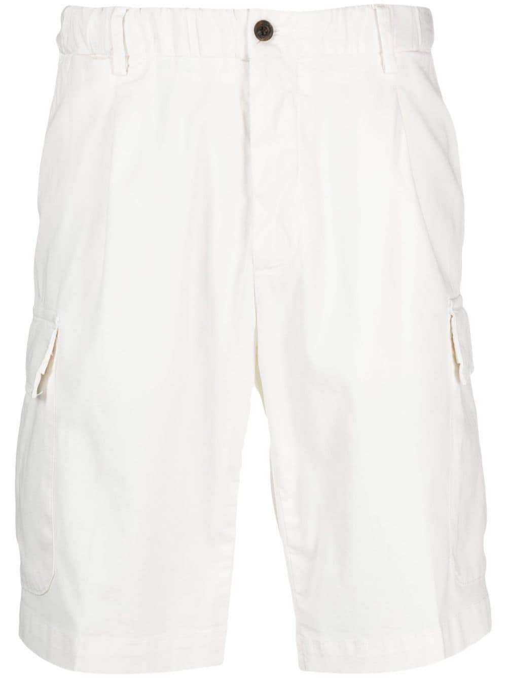 Corneliani elasticated-waist cargo shorts - White von Corneliani